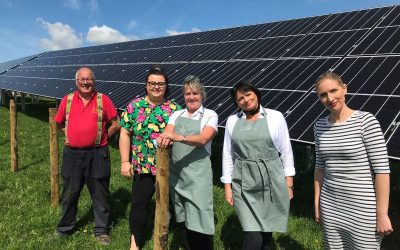 Solar Field at Apley Farm Shop