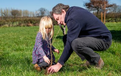 Tree Planting in Conjunction with Woodland Trust and Severn Trent